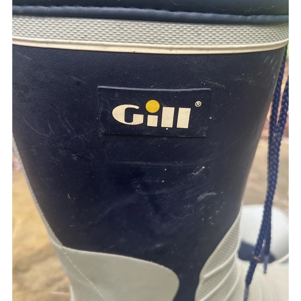 Vtg Douglas Gill Waterproof Marine Boating Women's Tall Boots US 4 Euro‎  35 - Picture 3 of 16